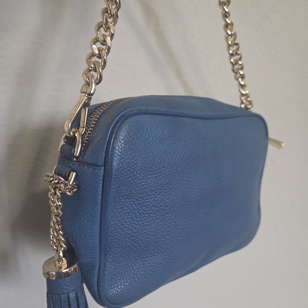 Michael Kors Leather Crossbody bag blue - Picture 14 of 14